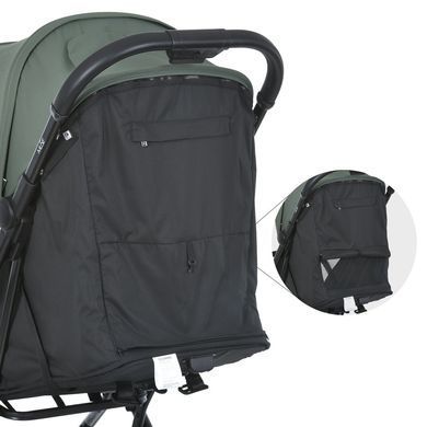 Прогулочная коляска детская EL CAMINO MUSE ME 1118 Khaki Green Хаки
