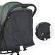 Прогулочная коляска детская EL CAMINO MUSE ME 1118 Khaki Green Хаки