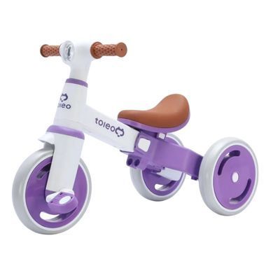 Велосипед триколісний Best Trike з батьківською ручкою (колеса передні 10", задні 8") LB-10571 Фіолетовий