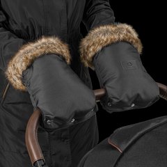 Перчатки для коляски Lionelo Handmuff Black Чорні