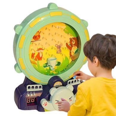 Игра для сбора шариков (2 цвета, мелодия, звуки, подсветка, таймер, считает баллы, шарики в коробке) 6640 A