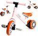 Беговел-велосипед трансформер 2в1 Ecotoys Energy (колеса EVA) LC-V1307 PINK Розовый