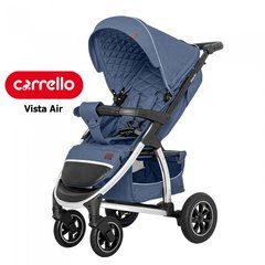 Дитяча коляска прогулянкова з надувними колесами CARRELLO Vista Air CRL-5511 Denim Blue Синій