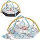 Коврик манеж развивающий игровой Kinderkraft Smartplay Sea (дуга с игрушками, подушка, мячики) KPSMSE00MUL0000 фото 1