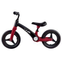 Беговел 12 дюймів Hape (регулювання керма та сидіння) E1207 Чорно-червоний