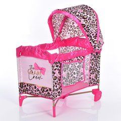 Кроватка манеж для кукол FiVEoNiNE T762032 Розовая T762032 фото