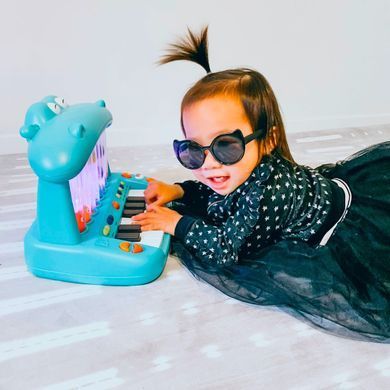 Пианино Гиппопофон Battat (подсветка, звук, песни, стишки, 5 режимов, на батарейках) LB1650Z