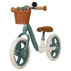 Беговел детский Lionelo Alex Plus Green Forest (колёса 12", стальная рама) Зелёный