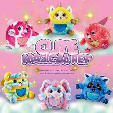 Мягкая игрушка для девочек Cute Magical Pet (6 видов на выбор, 3 мелодии, свет, запись голоса) 933-56 E 933-56 E фото